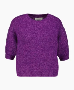 Lisa Yang Pullover Junie Paars