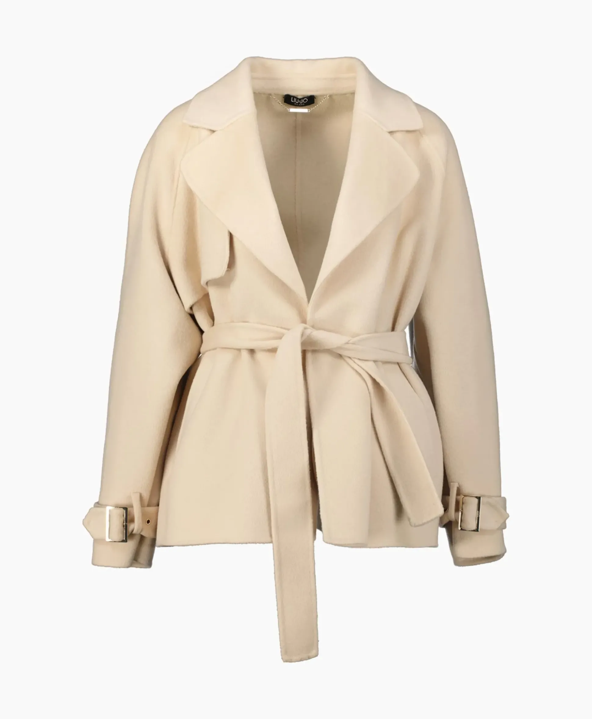 Liu Jo Blazer Trench Cropped Zand