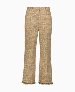 Liu Jo Flared Broek Pant. Sfrangiato Beige