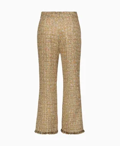 Liu Jo Flared Broek Pant. Sfrangiato Beige