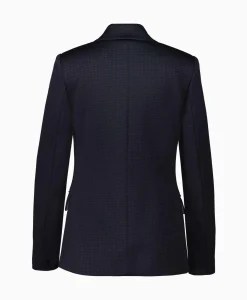 Liu Jo Jasje Giacca Doppio Petto Straight Blauw