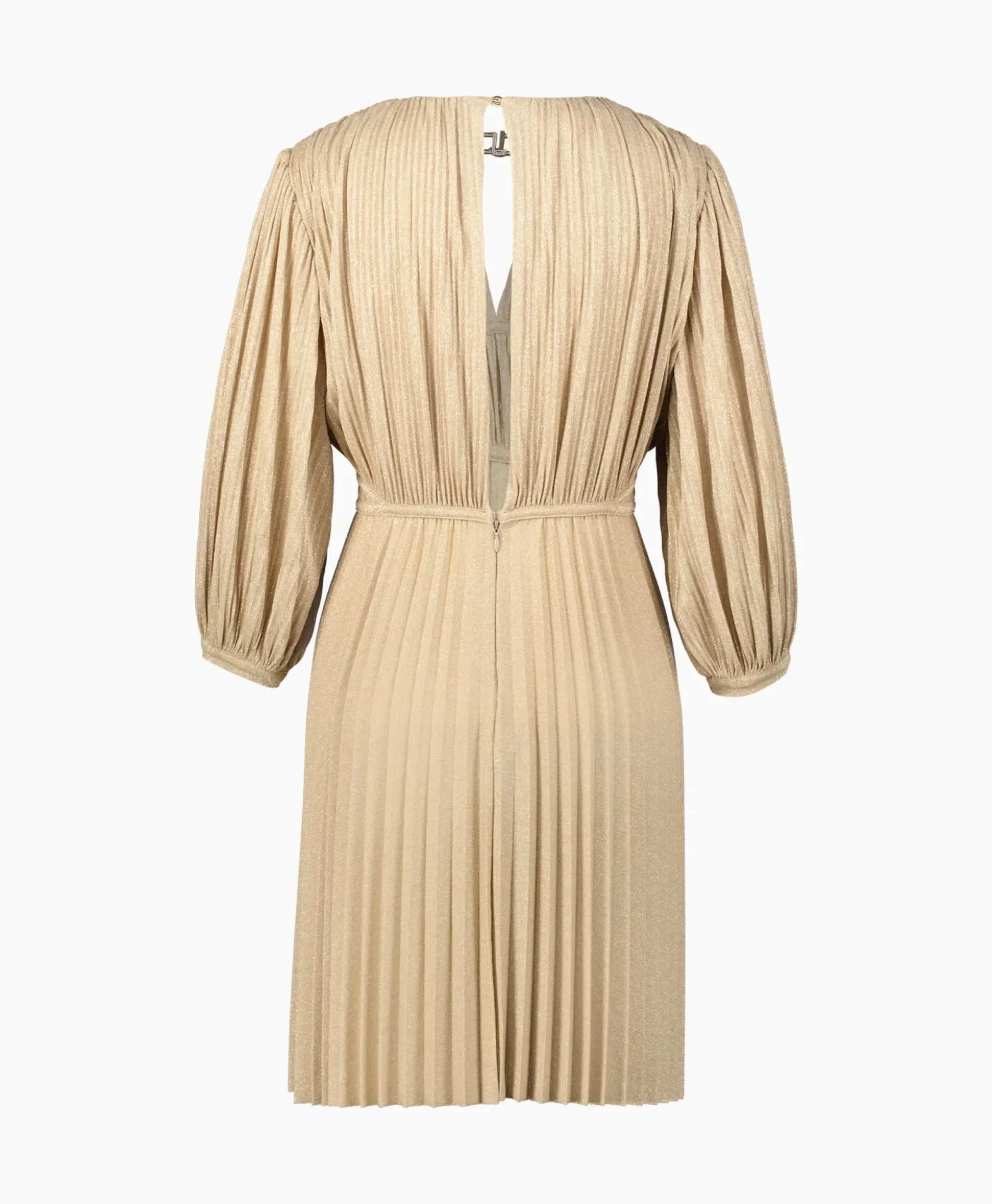 Liu Jo Midi Jurk Abito C/Intarsio Goud
