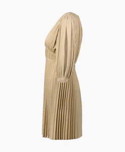 Liu Jo Midi Jurk Abito C/Intarsio Goud