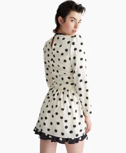 Liu Jo Mini Jurk Ecs Abito C/Nodo Wit