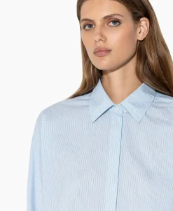 Luisa Cerano Blouse 298422/3600-0 Blauw Dessin
