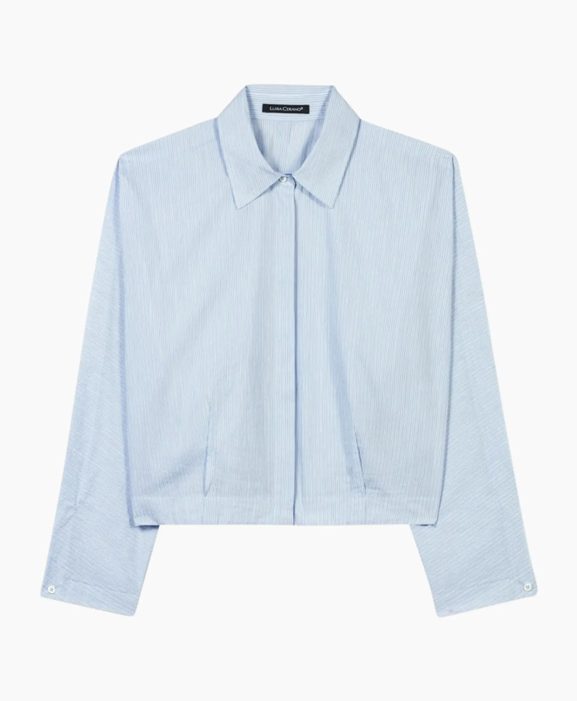 Luisa Cerano Blouse 298422/3600-0 Blauw Dessin