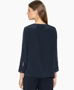 Luisa Cerano Blouse 297504/3597-0 Donker Blauw