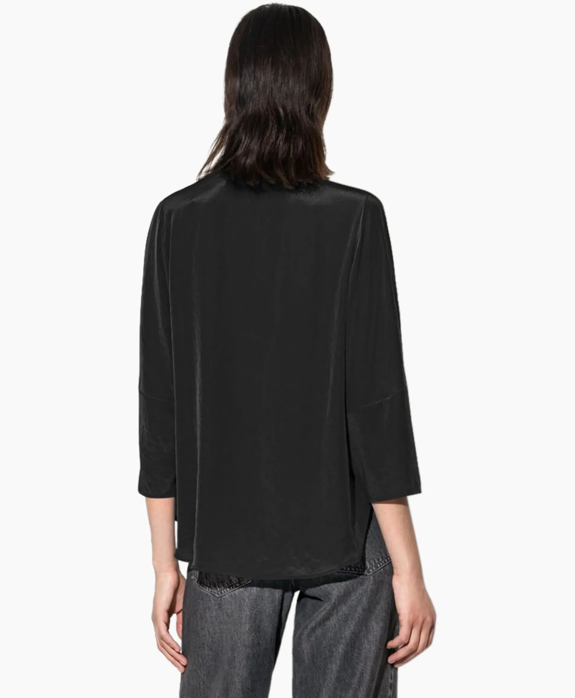 Luisa Cerano Blouse 298445/3597-0 Zwart Dessin