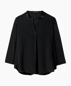 Luisa Cerano Blouse 298445/3597-0 Zwart Dessin