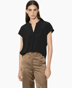 Luisa Cerano Blouse 298461/3597-0 Zwart Dessin