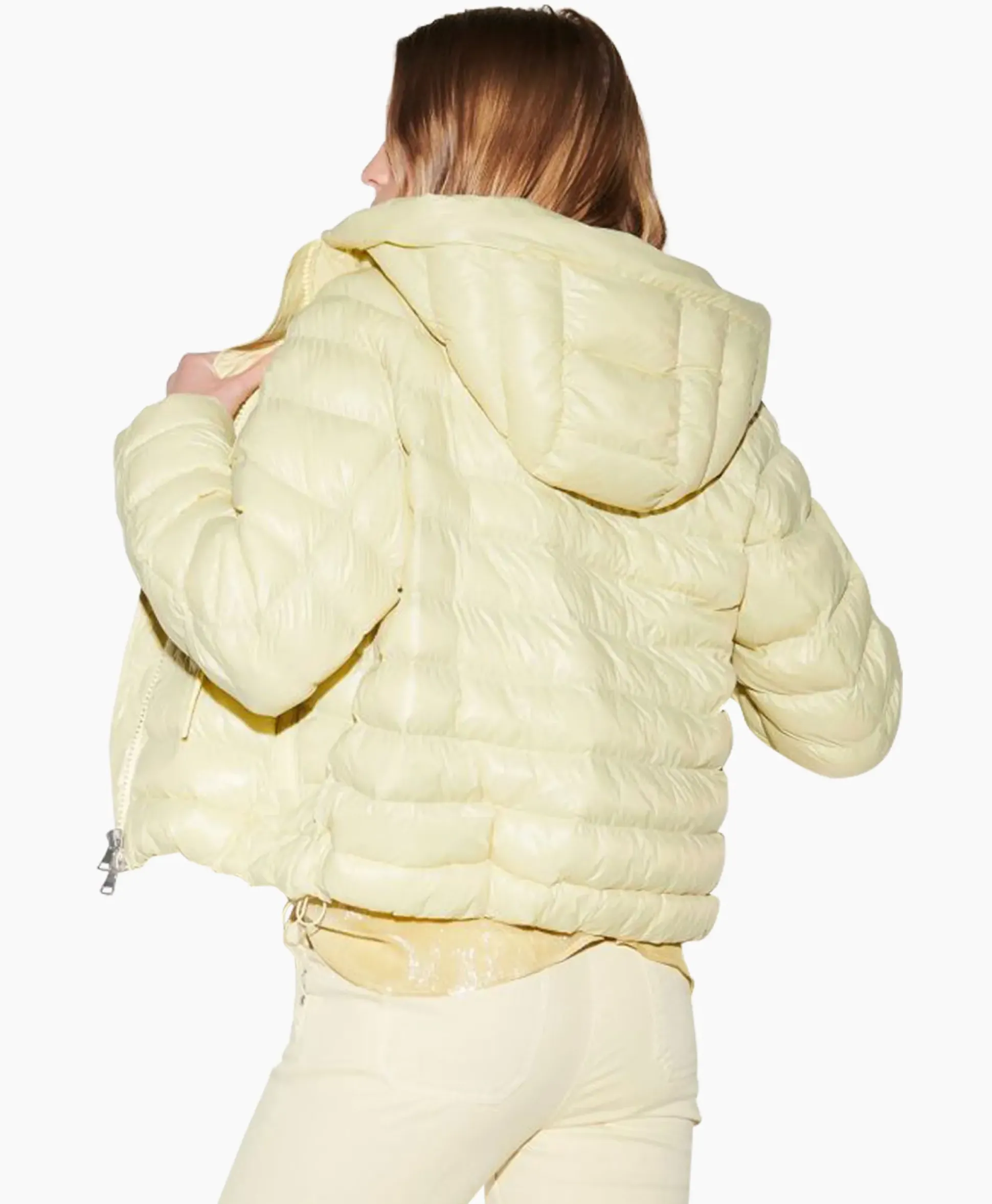 Luisa Cerano Gewatteerde Jas 498580/4133-0 Geel