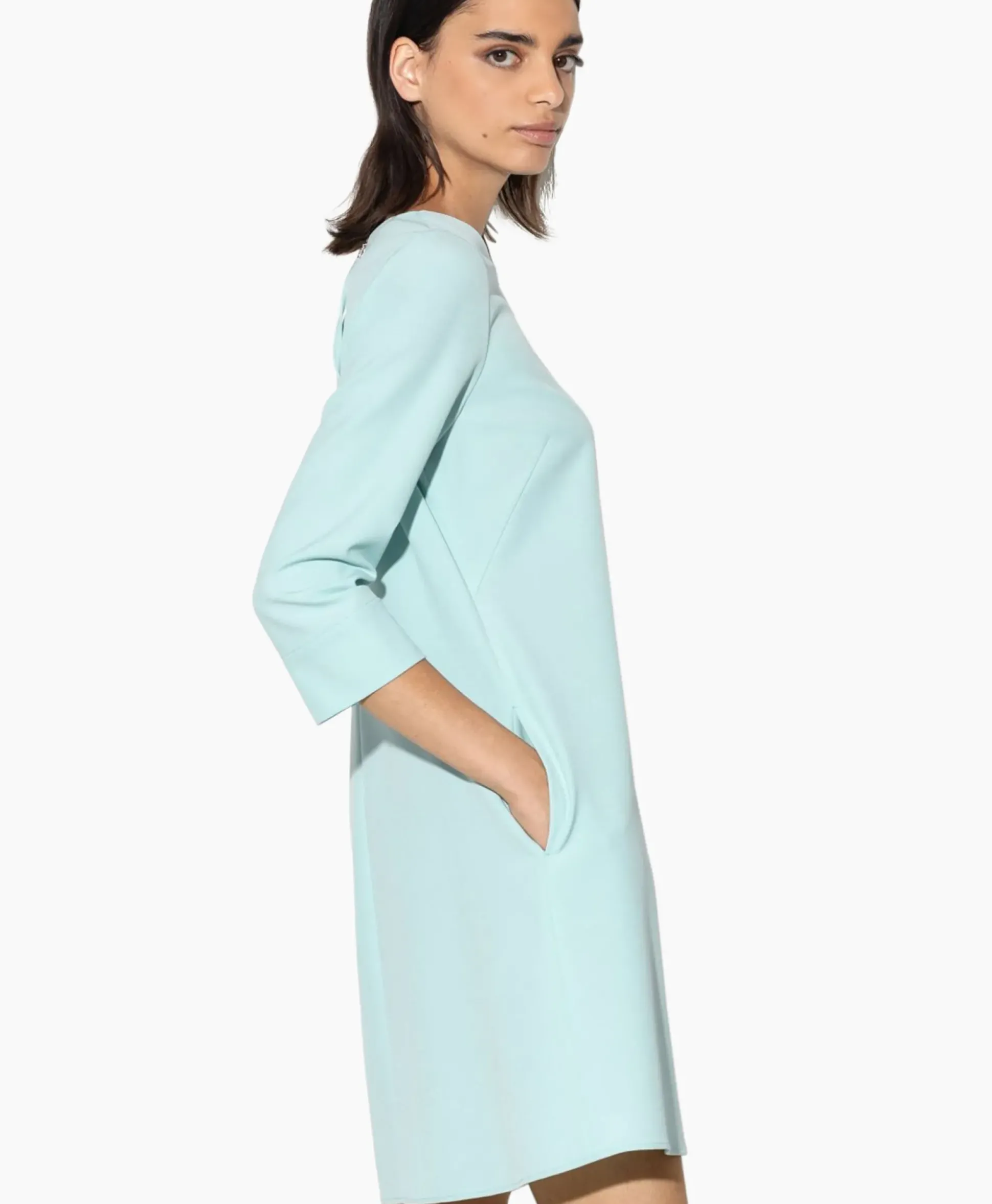 Luisa Cerano Midi Jurk 798450/3453-0 Aqua