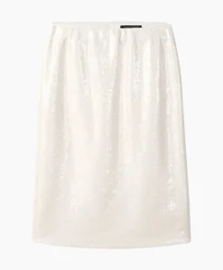 Luisa Cerano Midi Rok 598230/3598-0 Wit