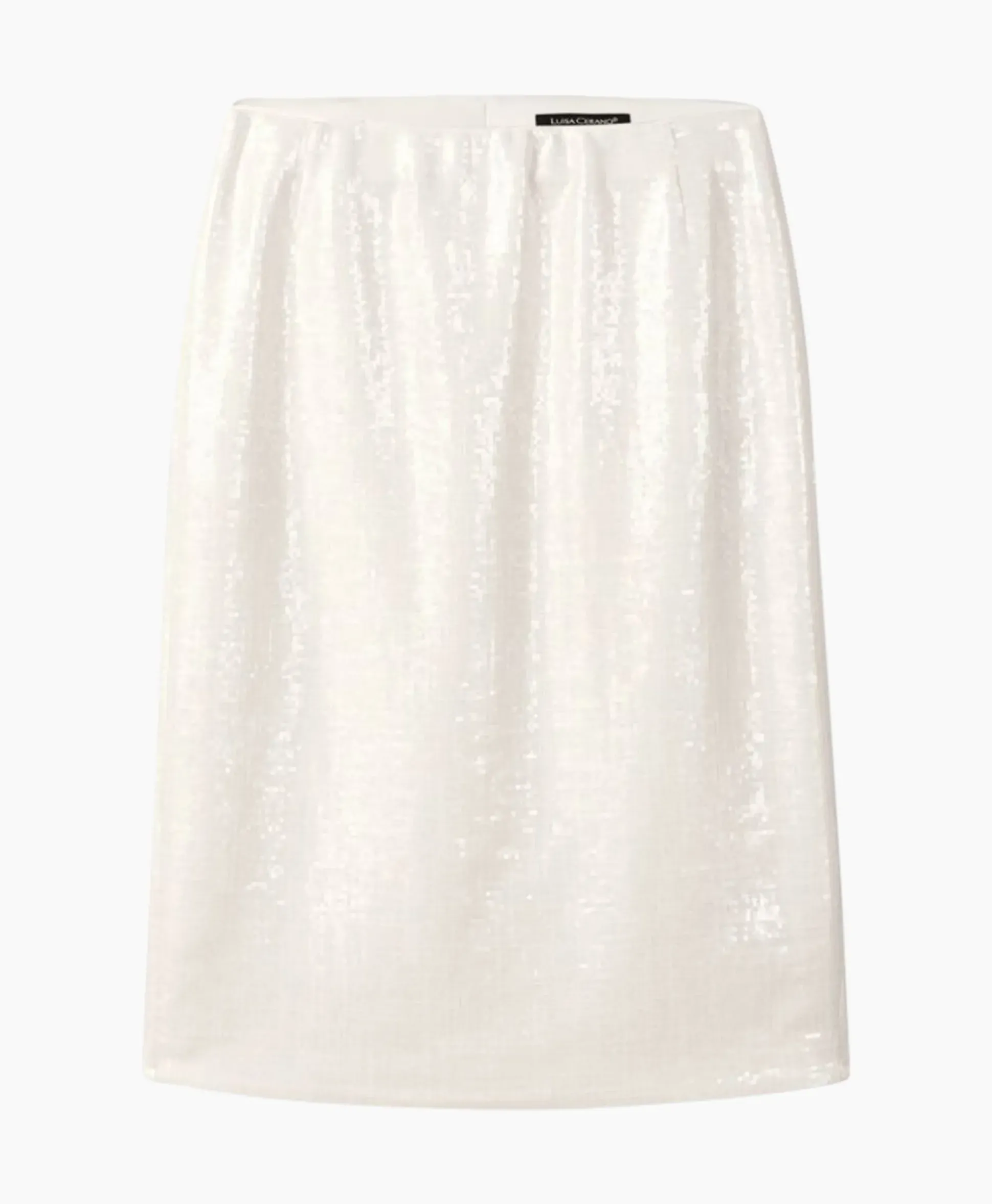 Luisa Cerano Midi Rok 598230/3598-0 Wit