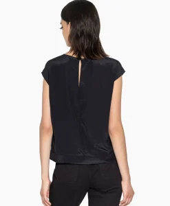 Luisa Cerano Top 298441/3597-0 Zwart Dessin