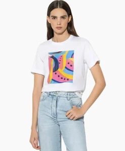 Luisa Cerano T-Shirt 398157/7799-0 Wit