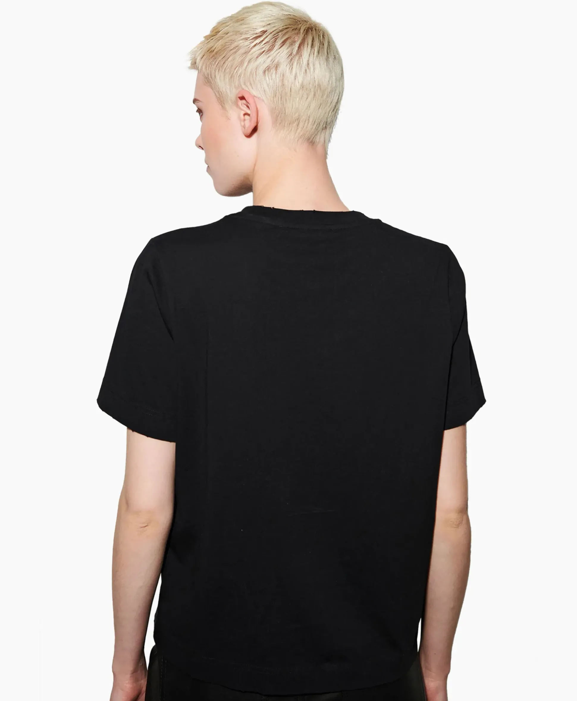 Luisa Cerano T-Shirt Korte Mouw 398104/7799-0 Zwart Dessin