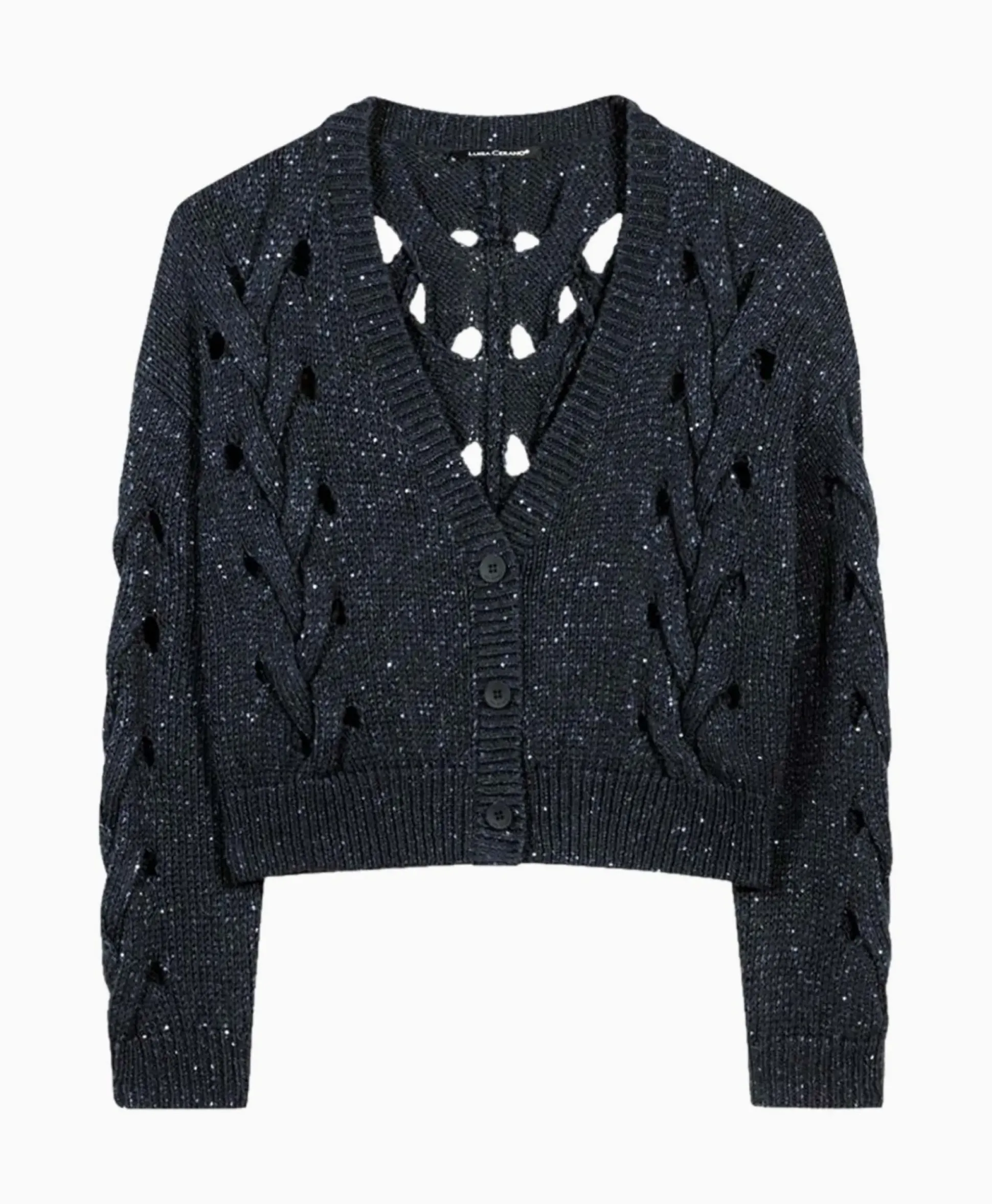 Luisa Cerano Vest 498220/5894-0 Donker Blauw