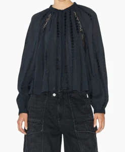 Marant Etoile Blouse Janelle-Ga Zwart