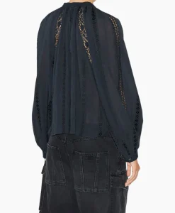 Marant Etoile Blouse Janelle-Ga Zwart