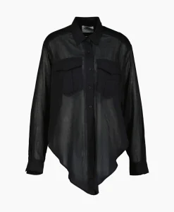 Marant Etoile Blouse Nath-Gb Zwart