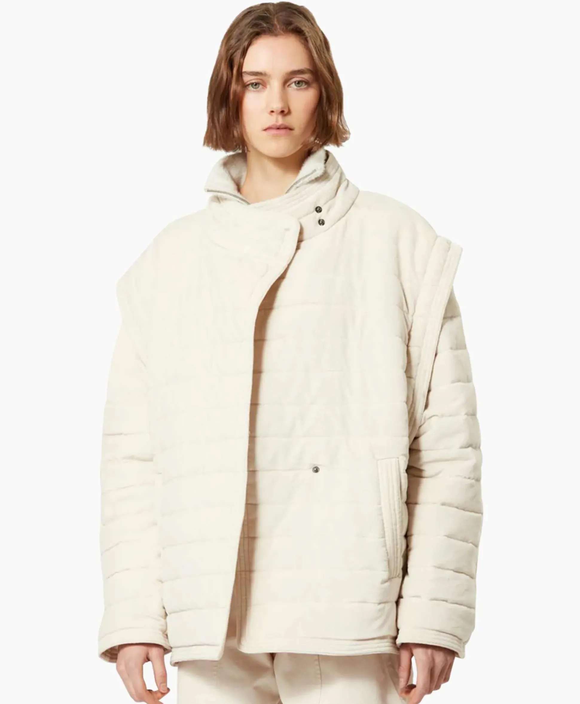Marant Etoile Jas Areta-Ga Ecru