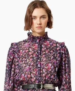 Marant Etoile Maxi Jurk Galoa-Ga Blauw