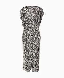 Marant Etoile Midi Jurk Epolia-Gc Zwart