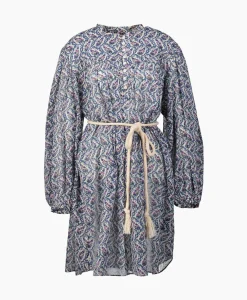 Marant Etoile Mini Jurk Kildi-Ge Ecru