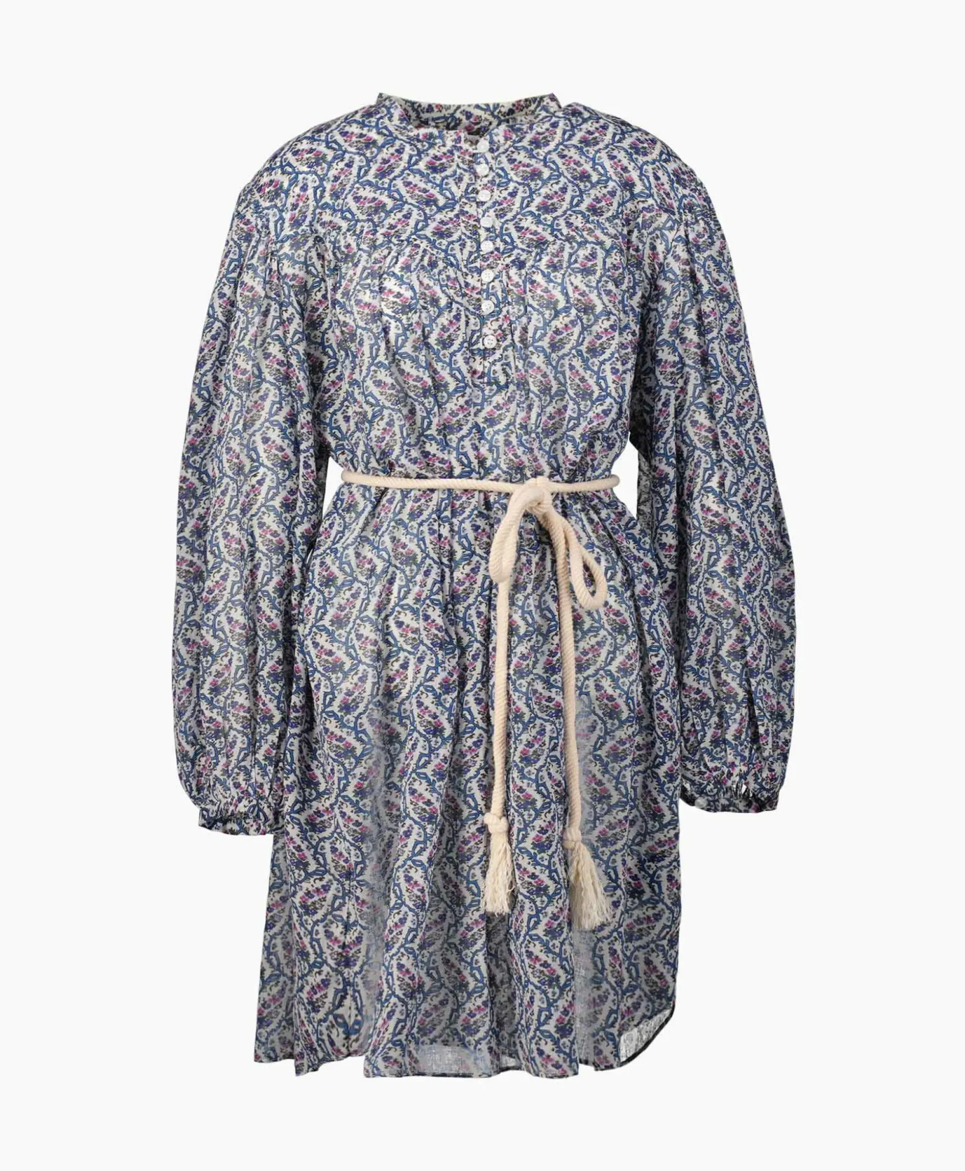 Marant Etoile Mini Jurk Kildi-Ge Ecru