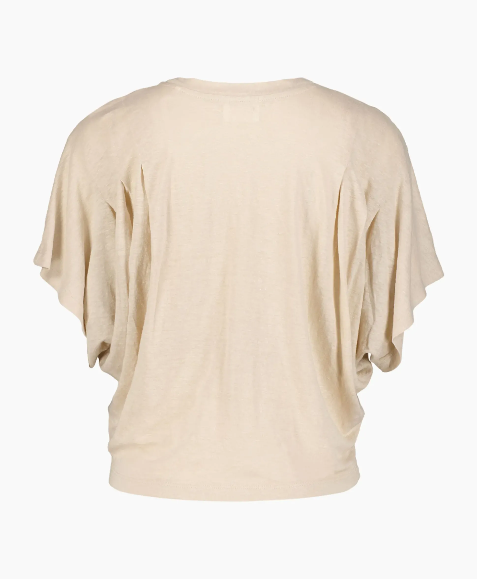 Marant Etoile T-Shirt Korte Mouw Kyanza-Gc Ecru