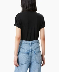 Marant Etoile T-Shirt Korte Mouw Koldi-Gc Zwart