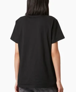 Marant Etoile T-Shirt Korte Mouw Aby-Gb Zwart