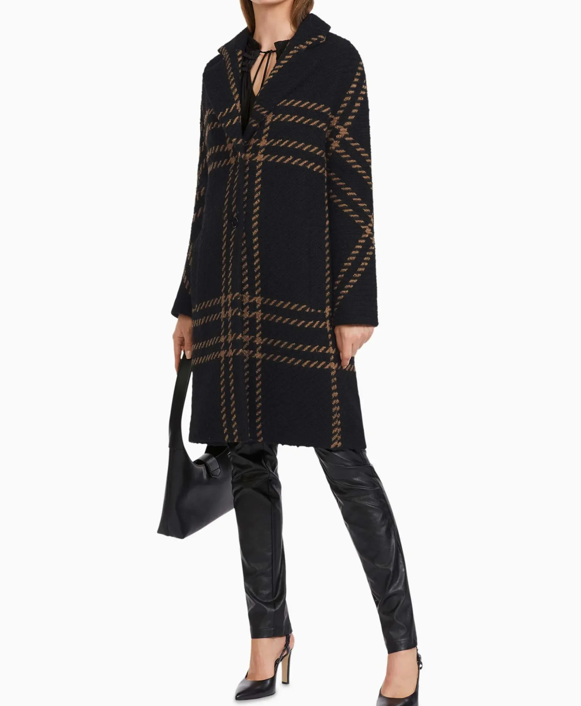 Marccain Additions Coat Va 11.04 W11 Zwart