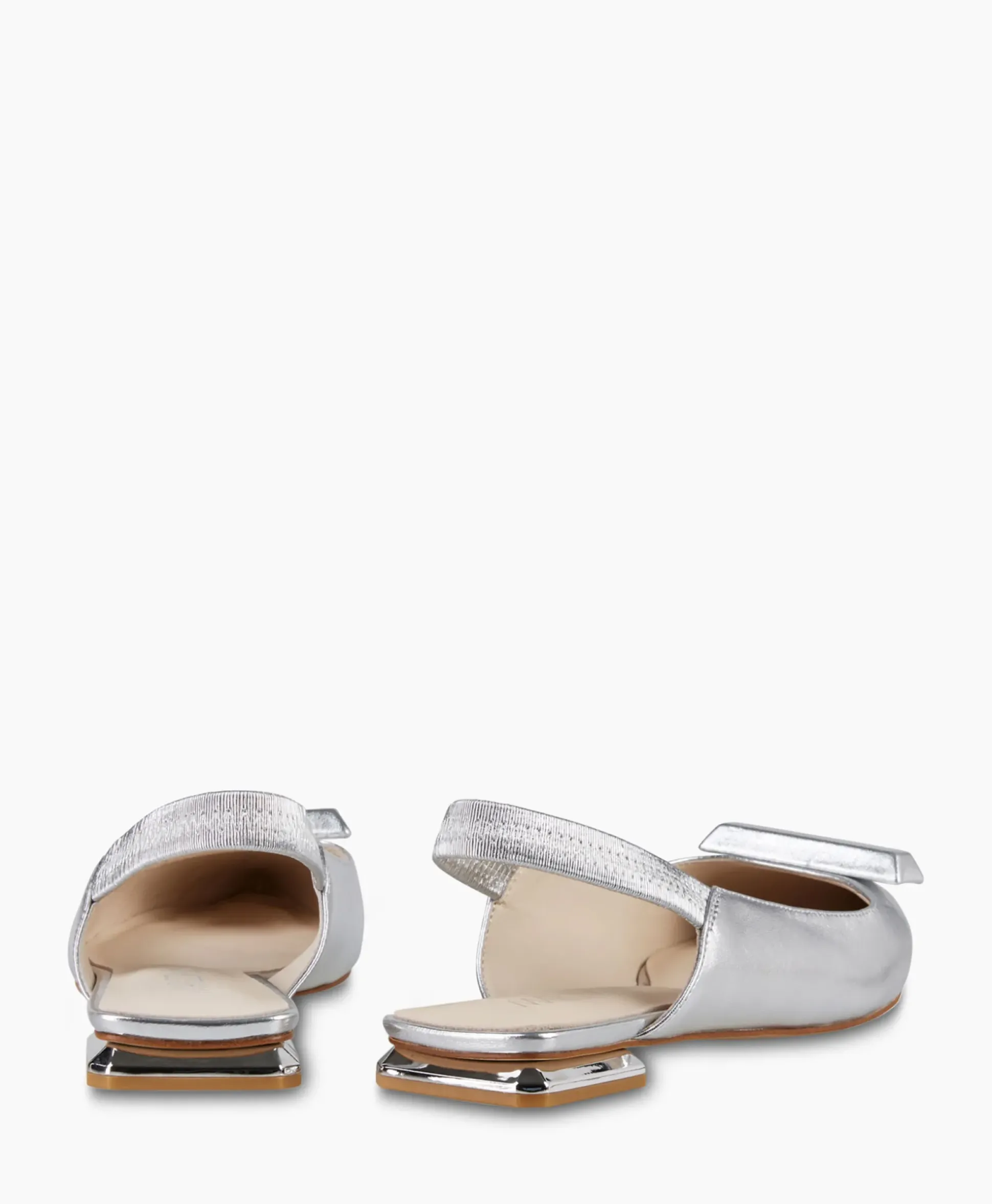 Marccain Bags And Shoes Ballerina Wb Sf.01 L05 Zilver