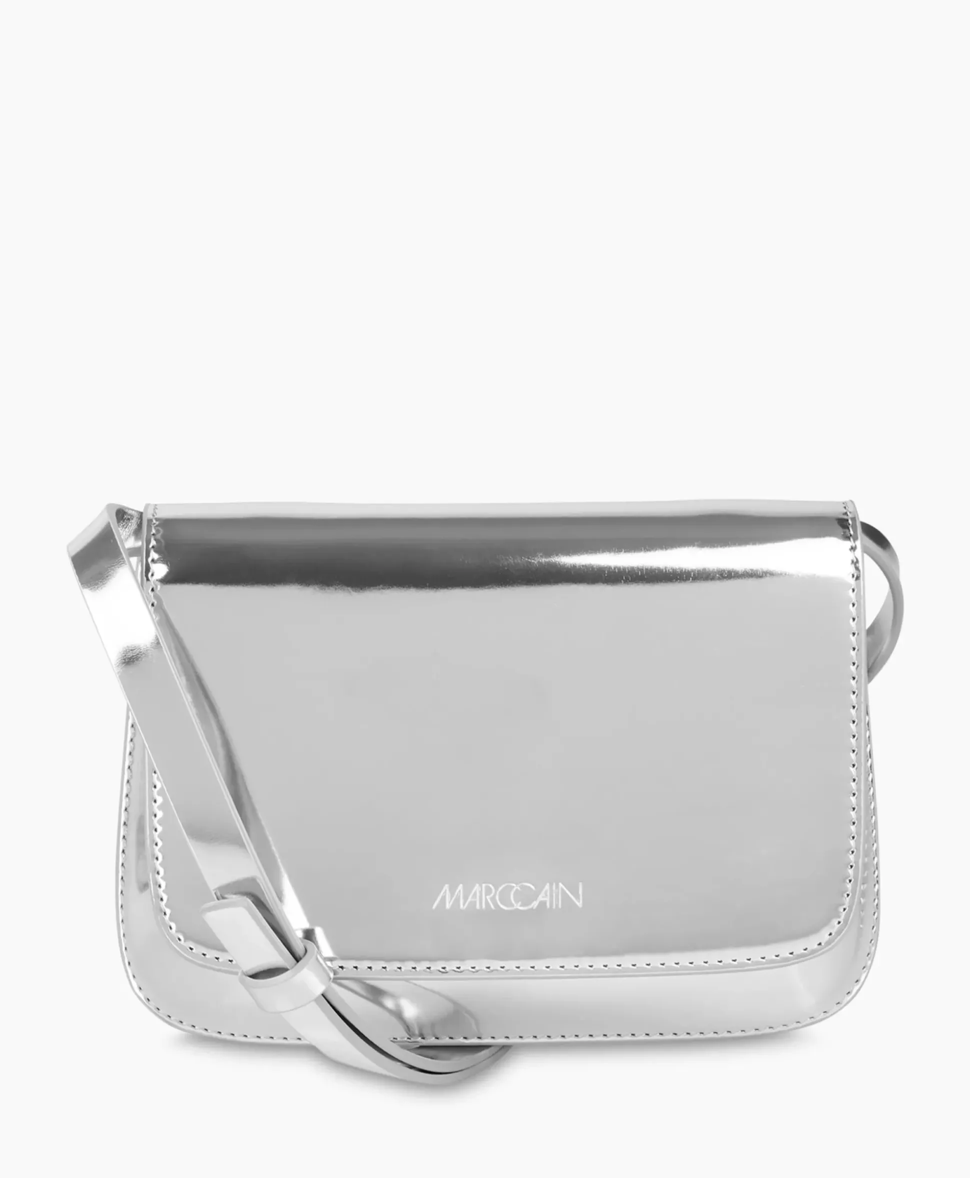 Marccain Bags And Shoes Crossbody Tas Wb Tm.01 Z03 Zilver