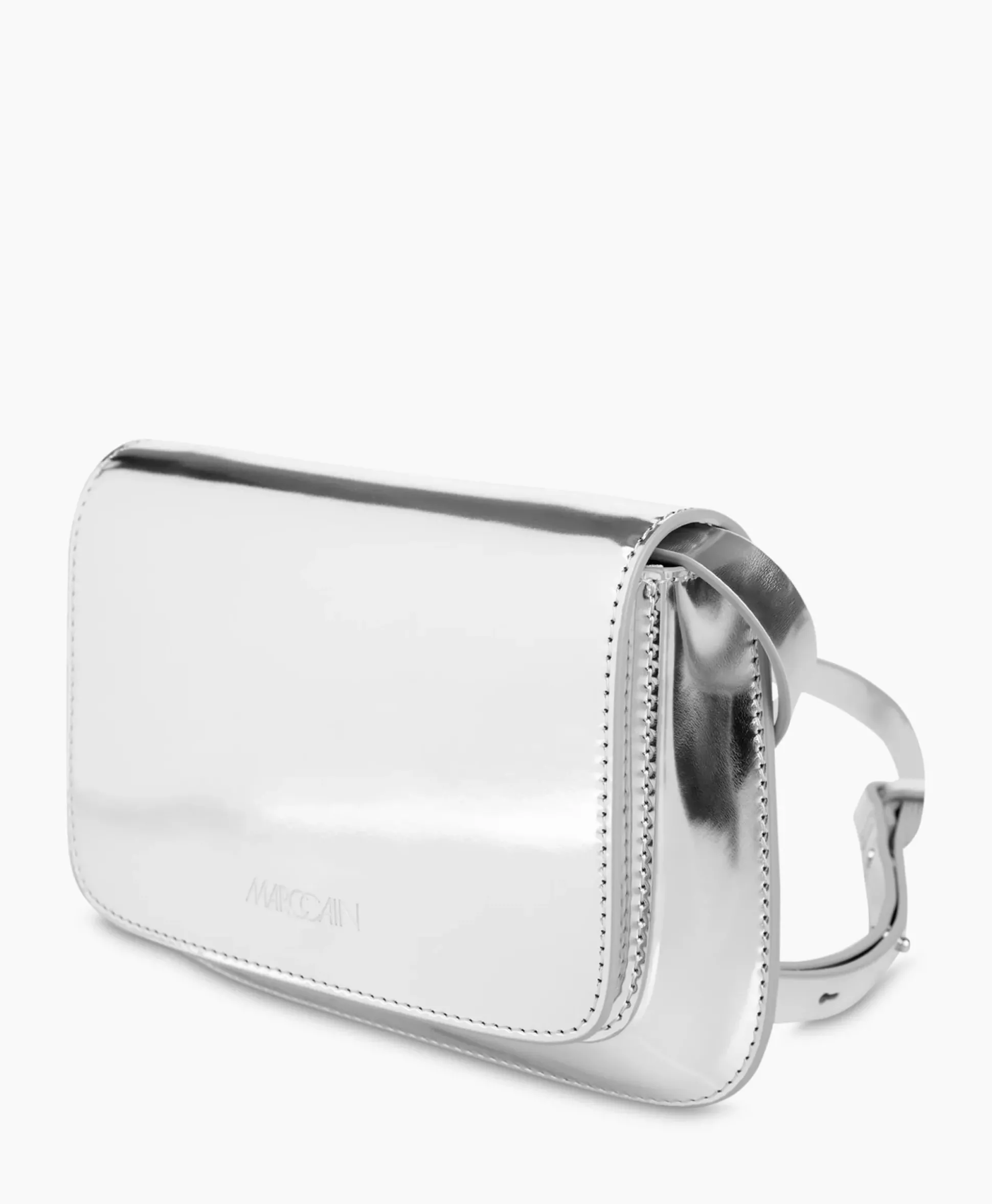 Marccain Bags And Shoes Crossbody Tas Wb Tm.01 Z03 Zilver
