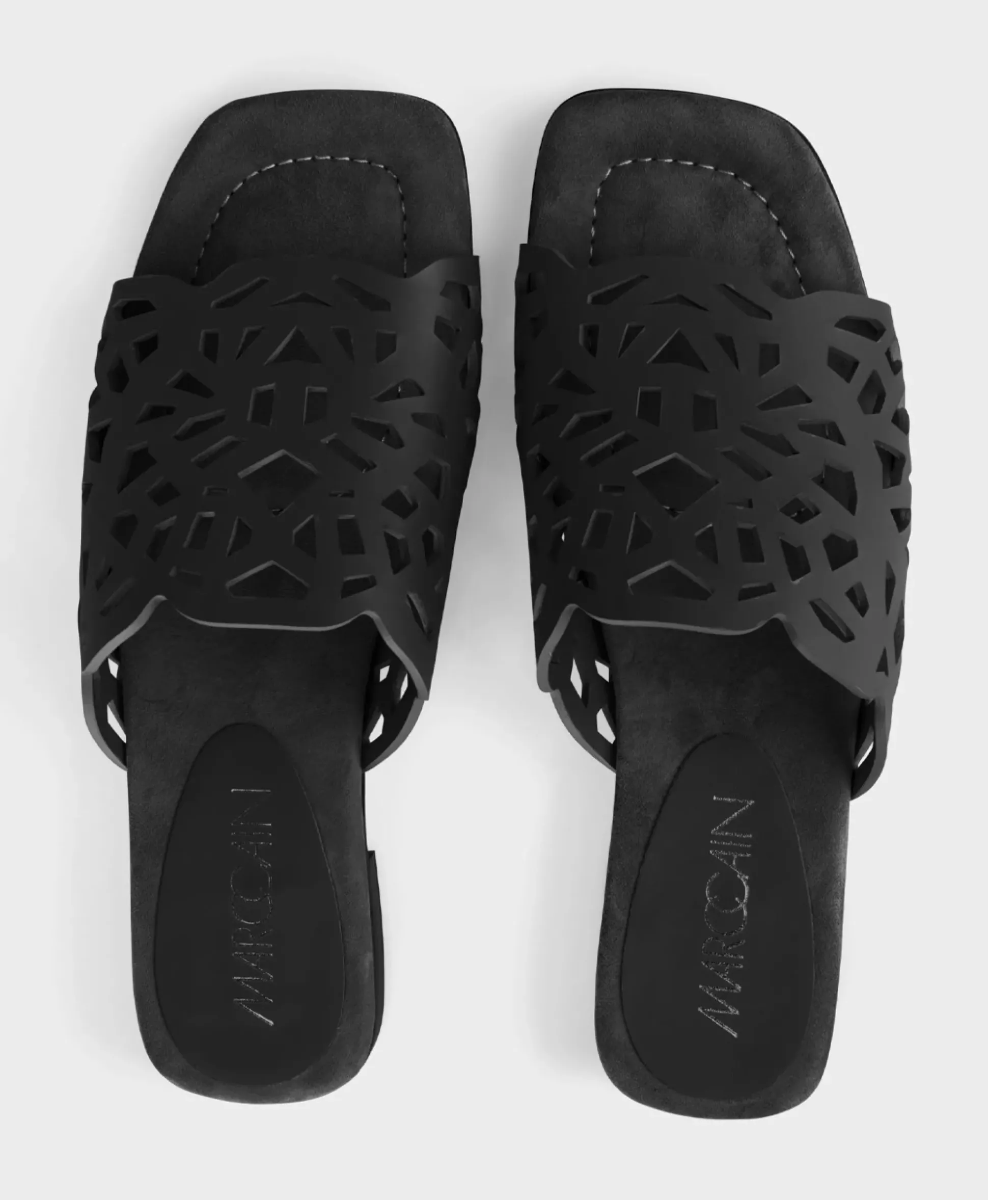 Marccain Bags And Shoes Sandaal Ub Sg.18 L28 Zwart