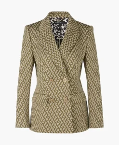 Marccain Collectie Blazer Vc 34.27 J60 Groen