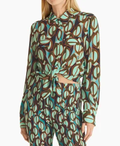Marccain Collectie Blouse Wc 51.04 W04 Groen
