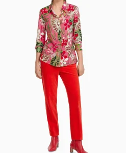 Marccain Collectie Blouse Vc 51.42 J28 Licht Rood