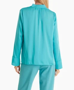 Marccain Collectie Blouse Wc 51.17 W08 Turquoise