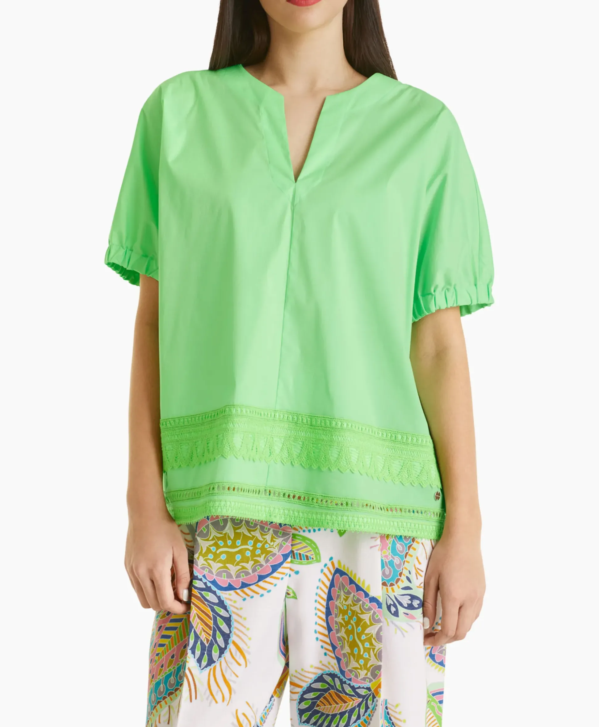 Marccain Collectie Blouse Wc 51.34 W93 Groen