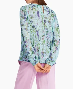Marccain Collectie Blouse Wc 51.21 W25 Licht Blauw