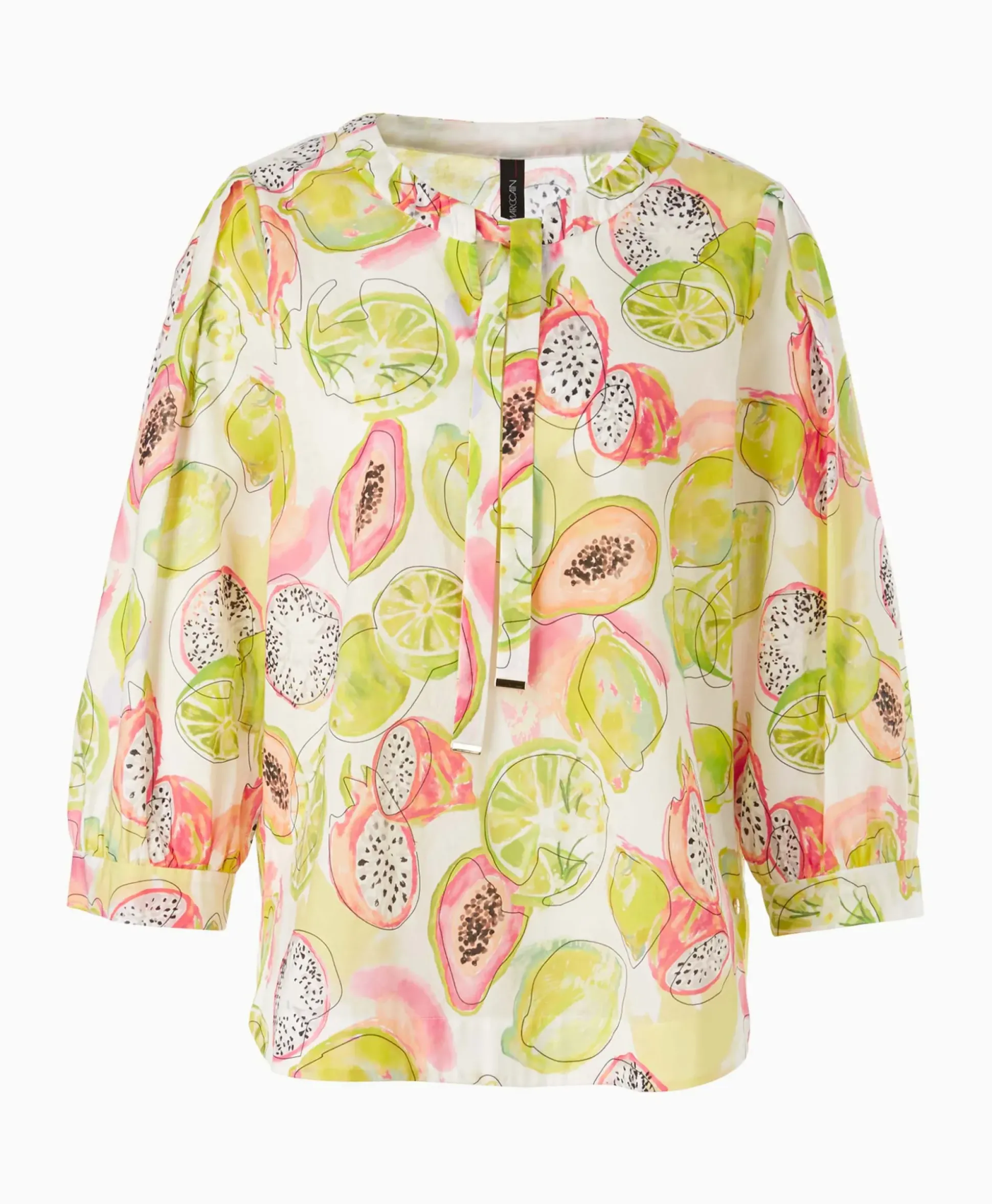 Marccain Collectie Blouse Wc 51.26 W27 Midden Geel