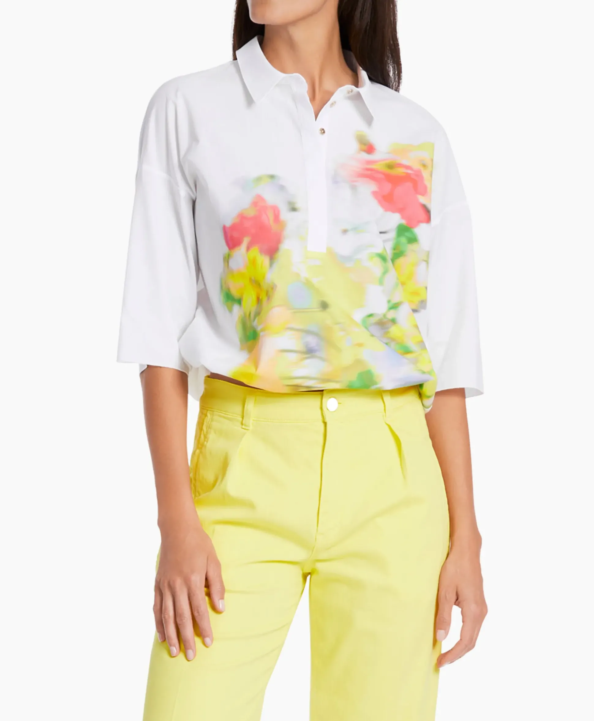 Marccain Collectie Blouse Wc 55.02 J28 Wit