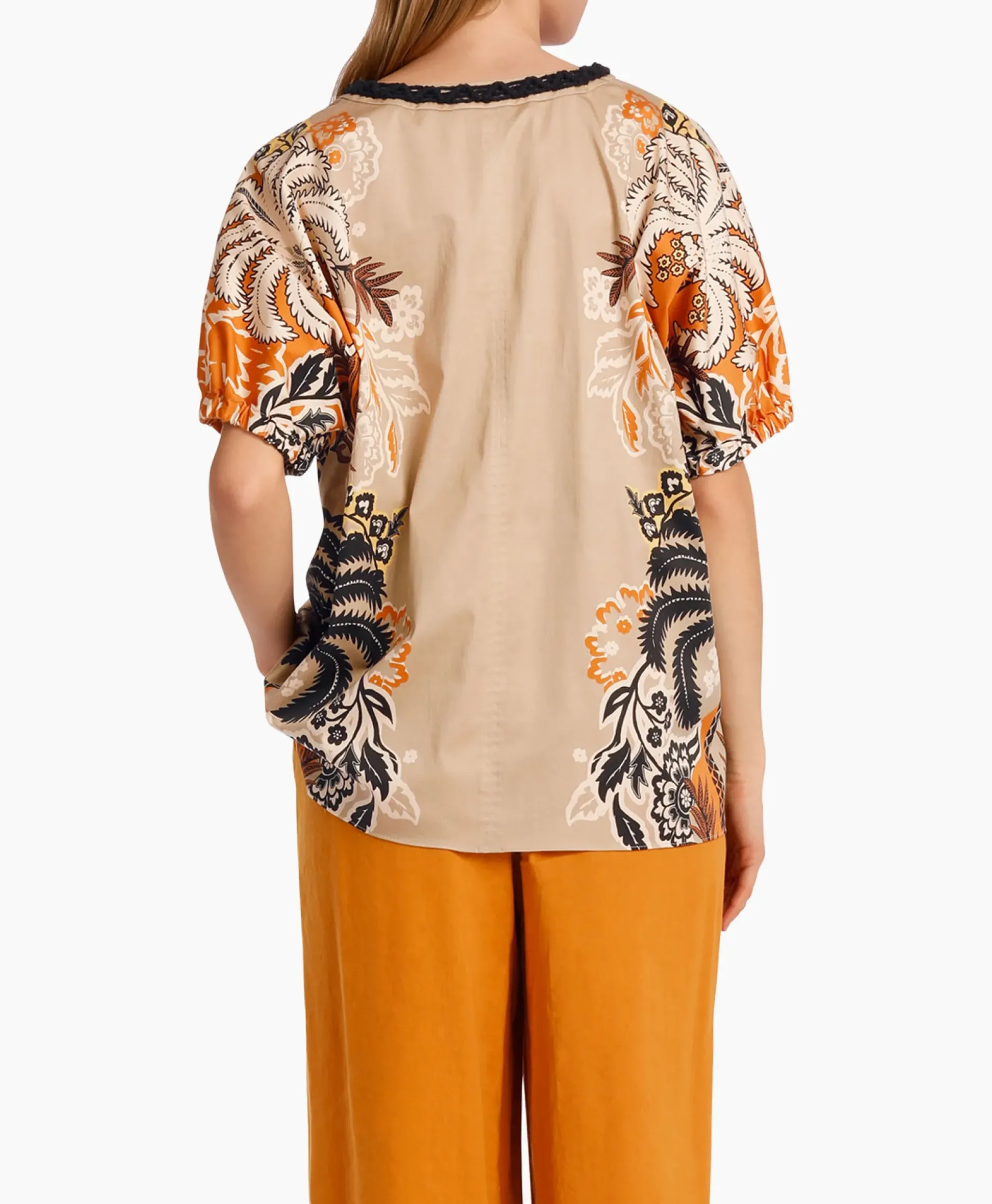 Marccain Collectie Blouse Wc 51.39 W67 Beige