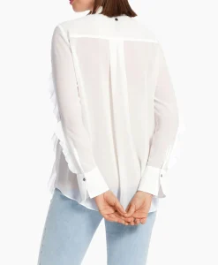 Marccain Collectie Blouse Wc 51.27 W44 Off White