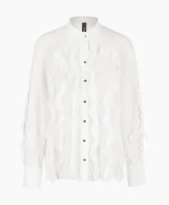 Marccain Collectie Blouse Wc 51.27 W44 Off White