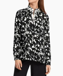 Marccain Collectie Blouse Wc 51.16 W13 Zwart